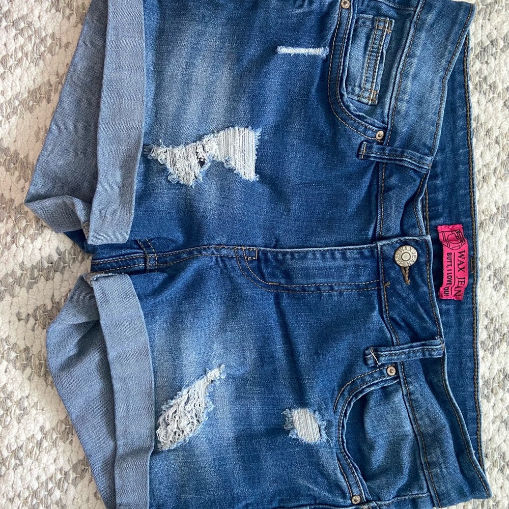 Wax Jean shorts